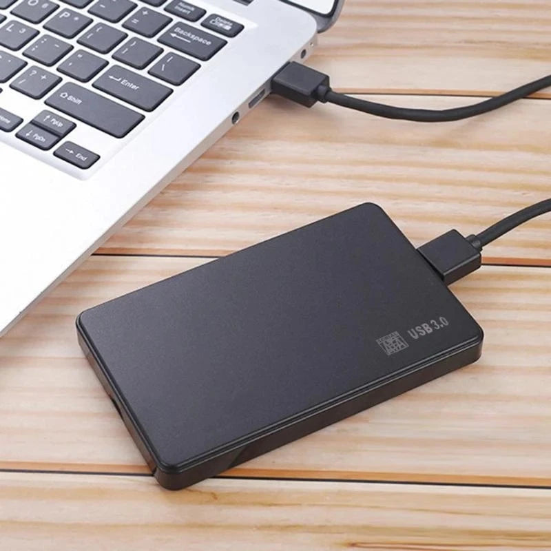 USB 3.0 to 2.5 Inch Hard Drive Case SATA HDD SSD Enclosure 5Gbps External Hard Drive Disk Box for PC Laptop Smartphone PC Laptop